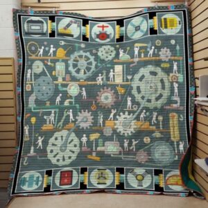 Mechanic 203079 Quilt Blanket  Quilt